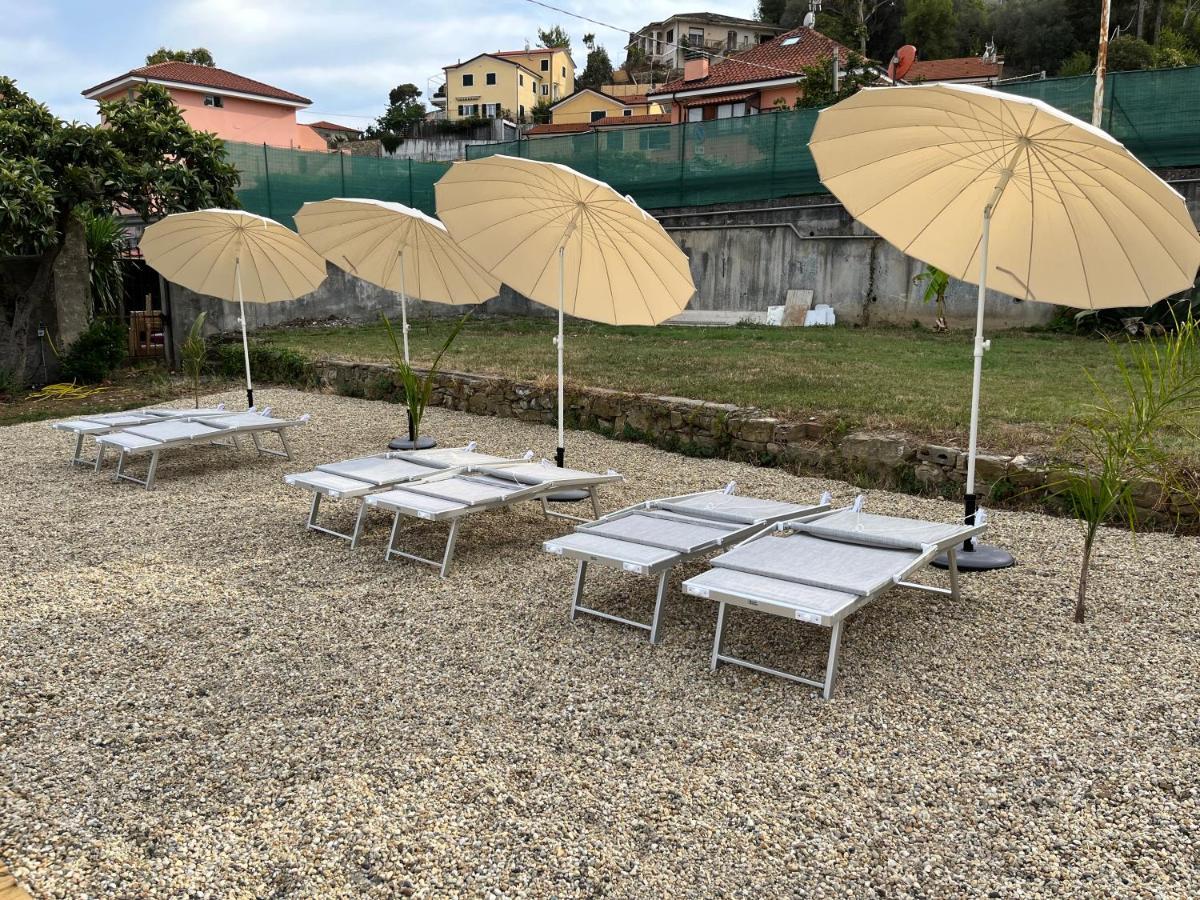 Il Gattino Di Porto - Apt 5 - Bilocale Terrazzo Piscina Imperia Exterior foto